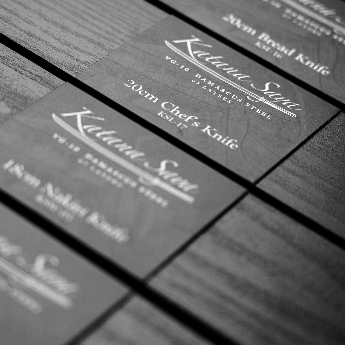 Katana Saya Pakkawood 20cm Carving Knife