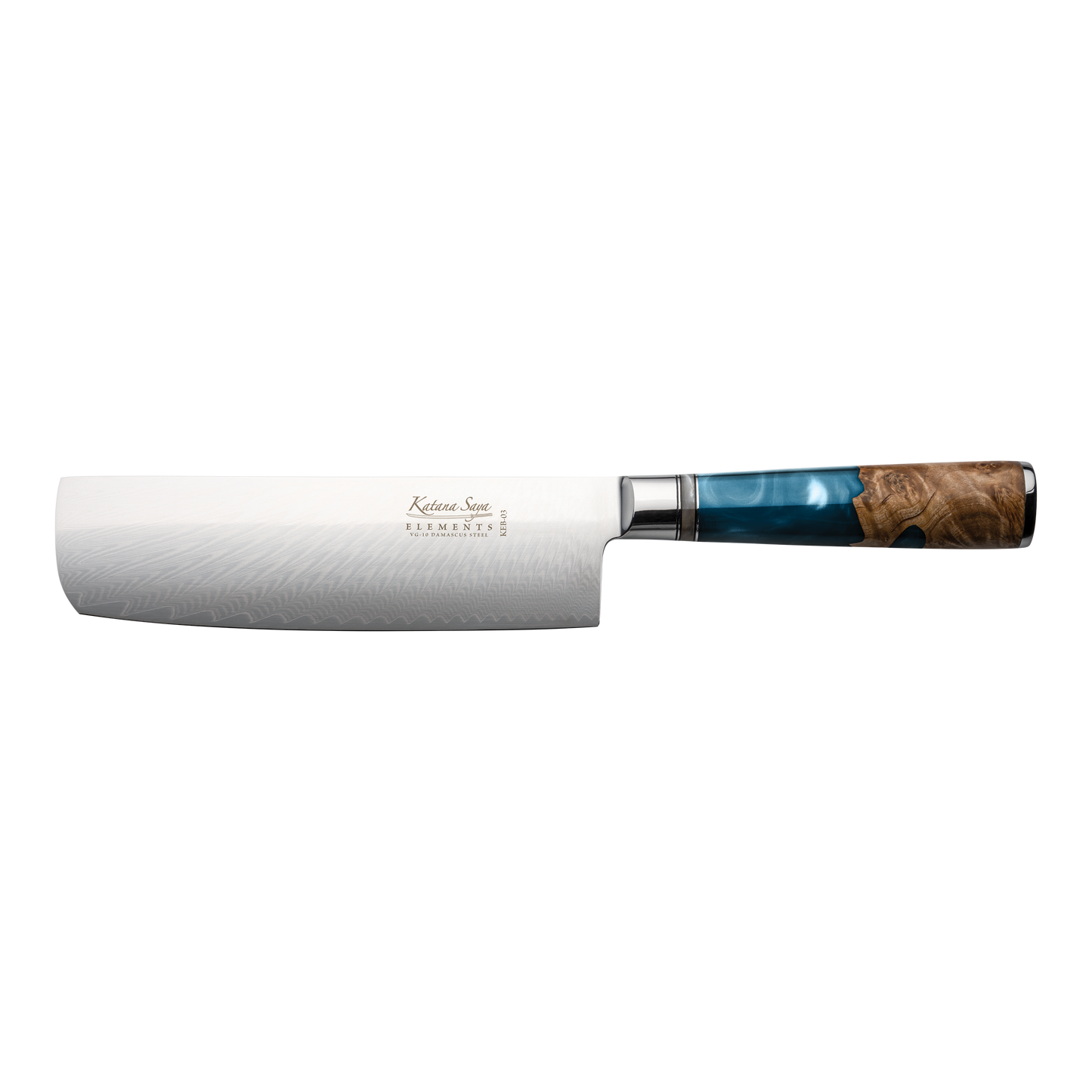 Katana Saya Elements Ocean 18cm Nakiri Knife
