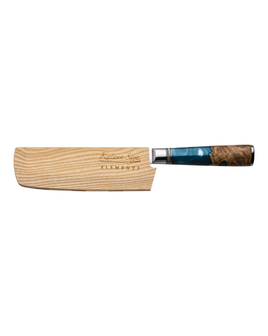 Katana Elements Ocean Nakiri Knife 18cm