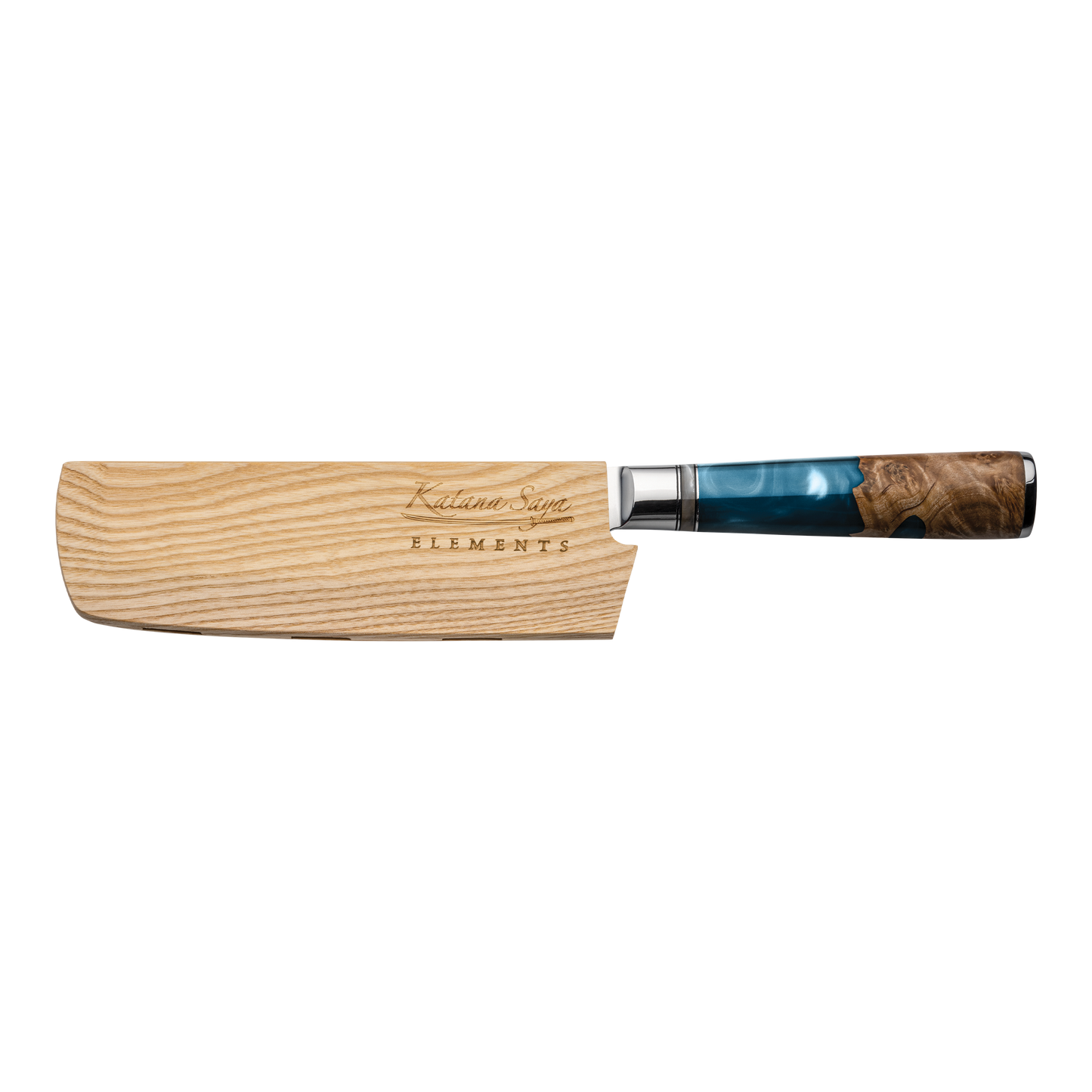 Katana Saya Elements Ocean 18cm Nakiri Knife