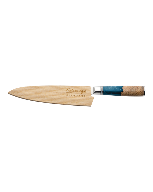 Katana Elements Ocean Gyuto Knife 20cm