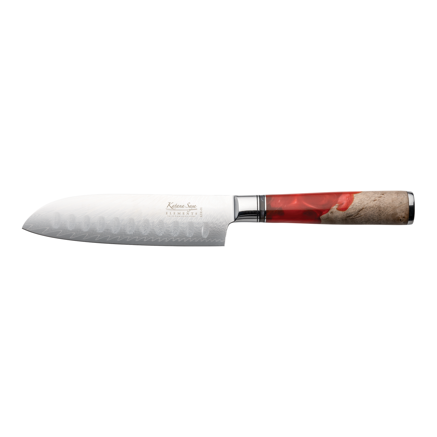 Katana Saya Elements Volcanic 12cm Santoku Knife