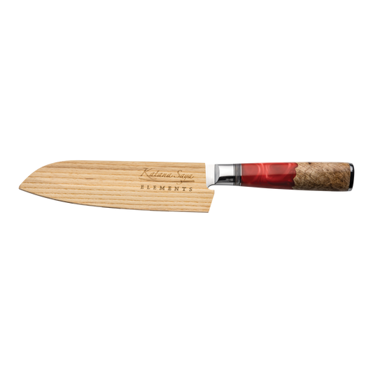 Katana Saya Elements Volcanic 18cm Santoku Knife