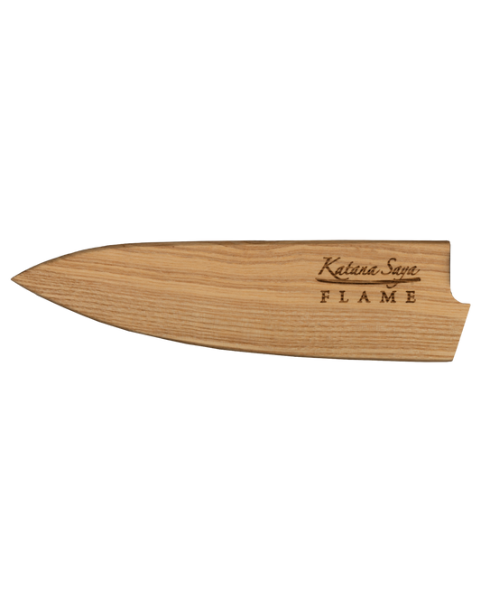 Katana Flame Chef's Knife 15cm Olive Wood