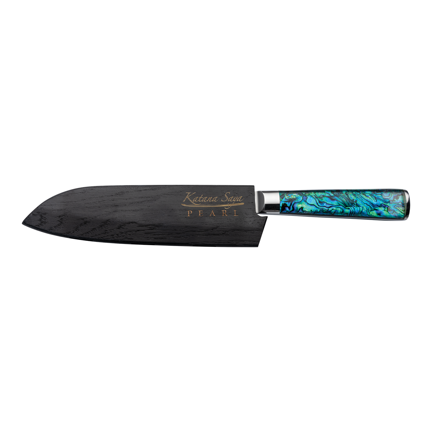 Katana Saya Pearl 18cm Santoku Knife