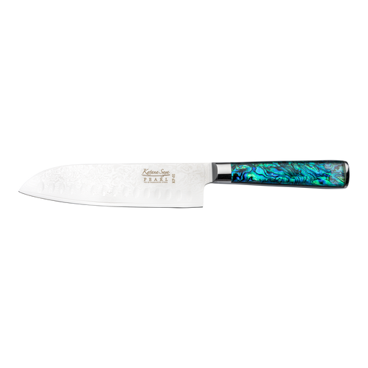 Katana Saya Pearl 18cm Santoku Knife