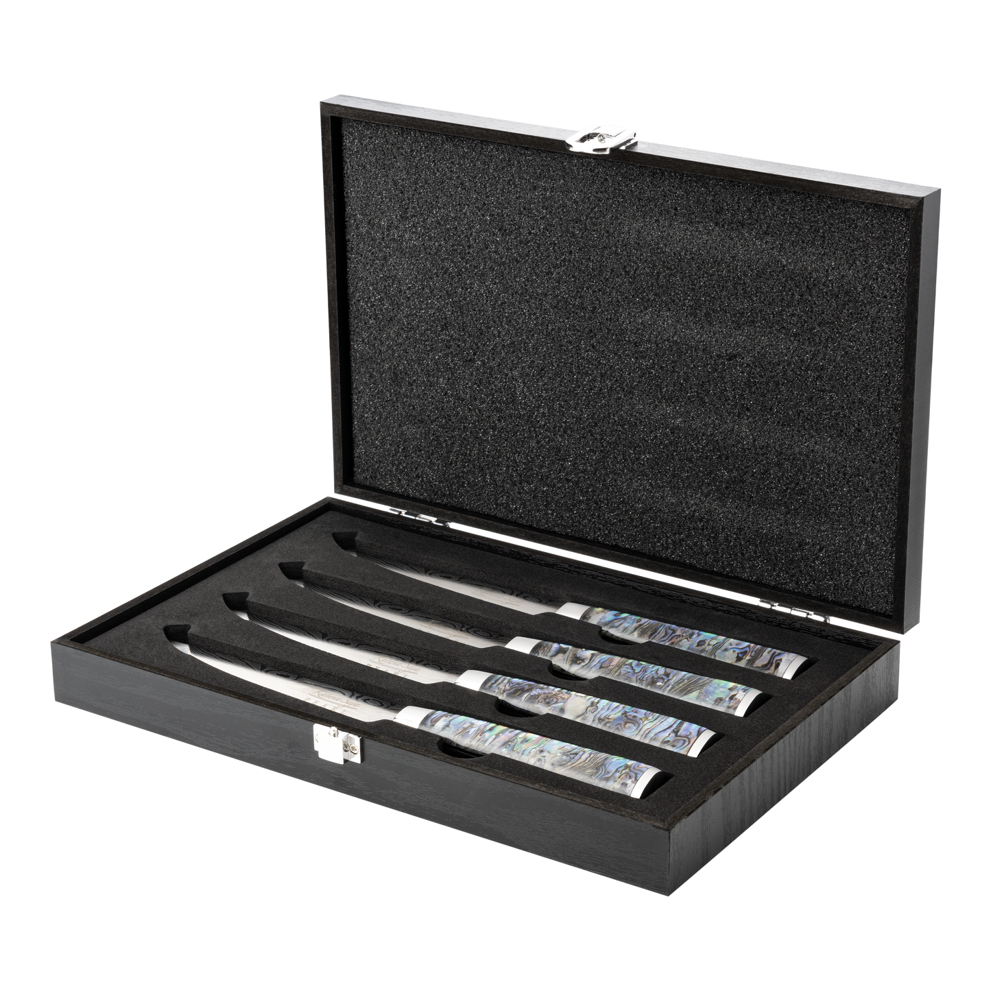 Katana Saya Pearl 4 Pce Steak Knife Set