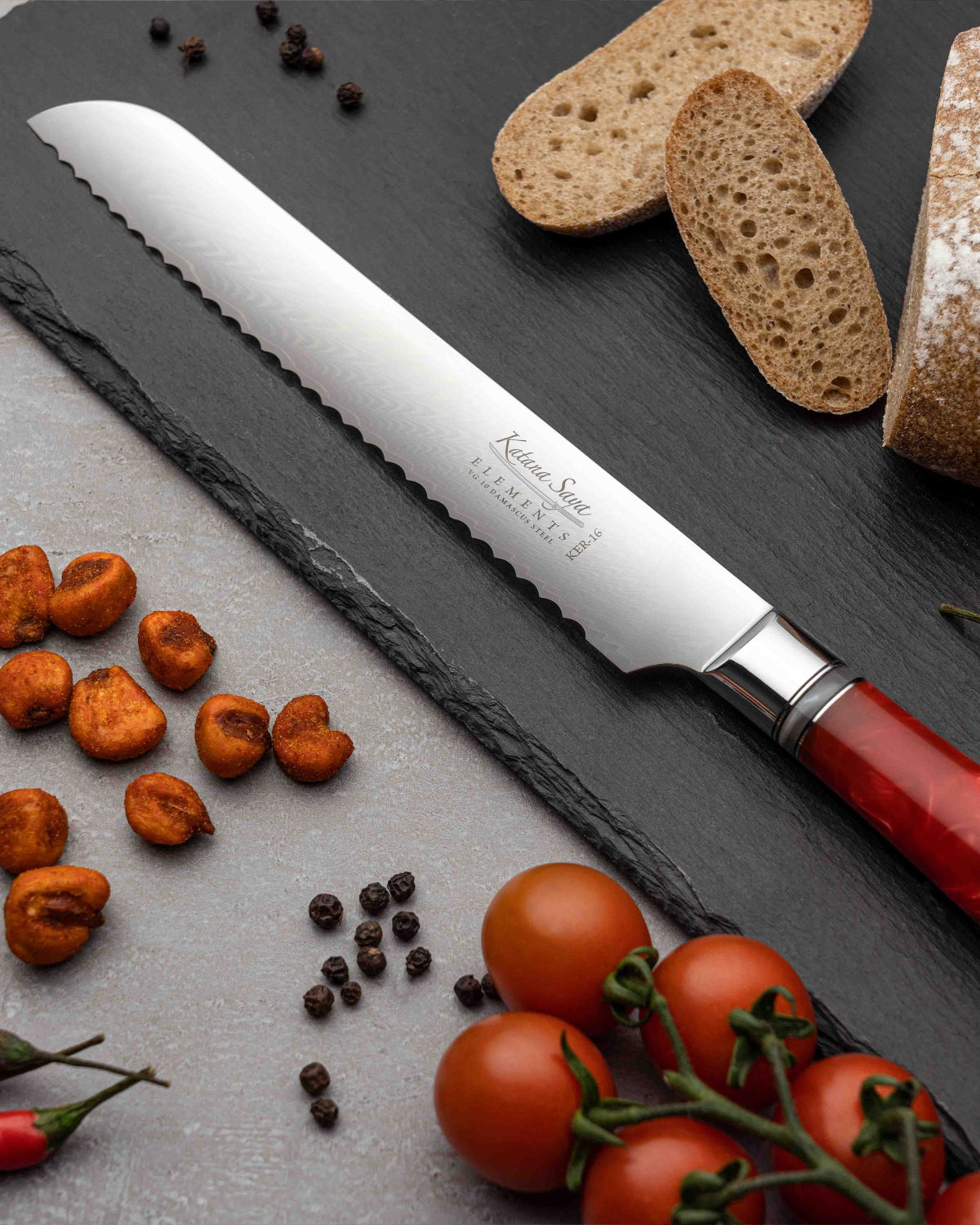 Katana Elements Volcanic Knife Set 3 Piece