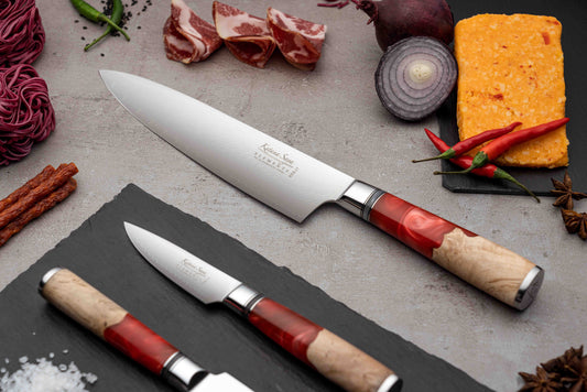 Katana Saya Elements Volcanic 3 Pce Knife Set