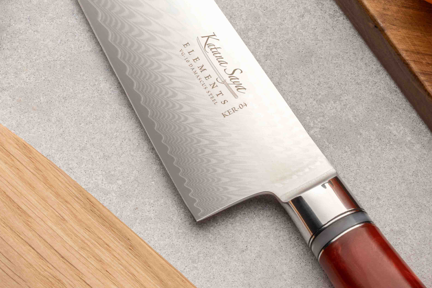Katana Saya Elements Volcanic 20cm Gyuto Knife