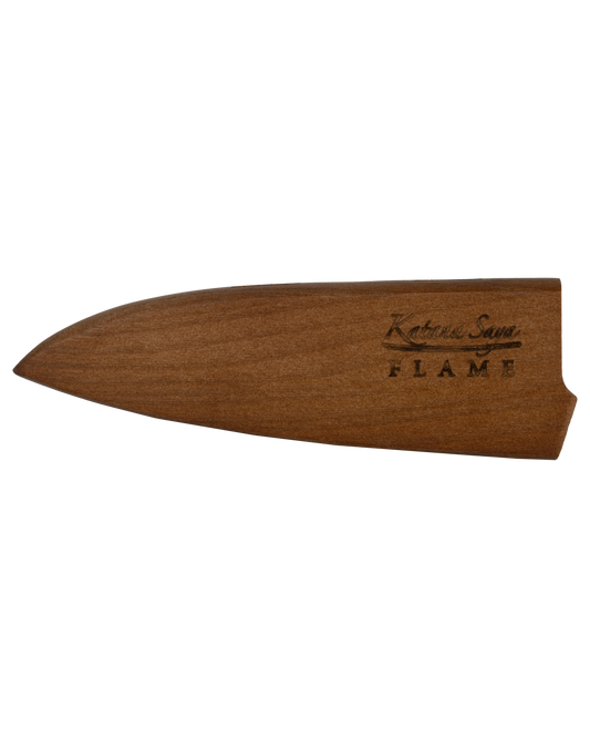 Katana Flame Paring Knife 9cm Rosewood