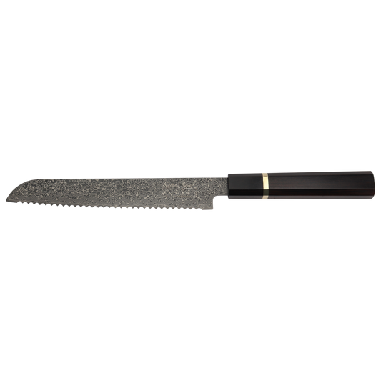 Katana Smoke Bread Knife 20cm Ebony
