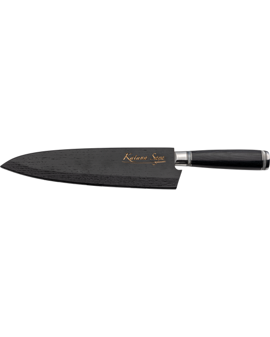 Katana Saya Pakkawood Gyuto Knife 20cm