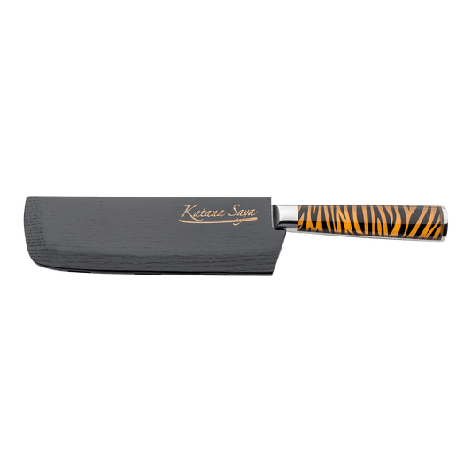 Katana Saya Tiger 18cm Nakiri Knife