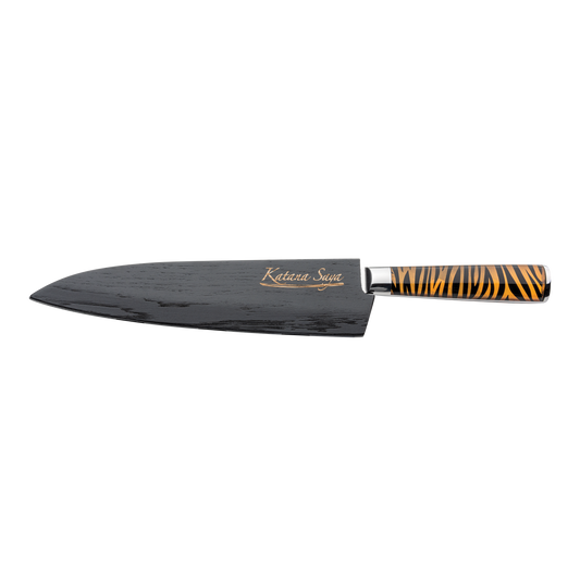 Katana Saya Tiger 20cm Gyuto Knife