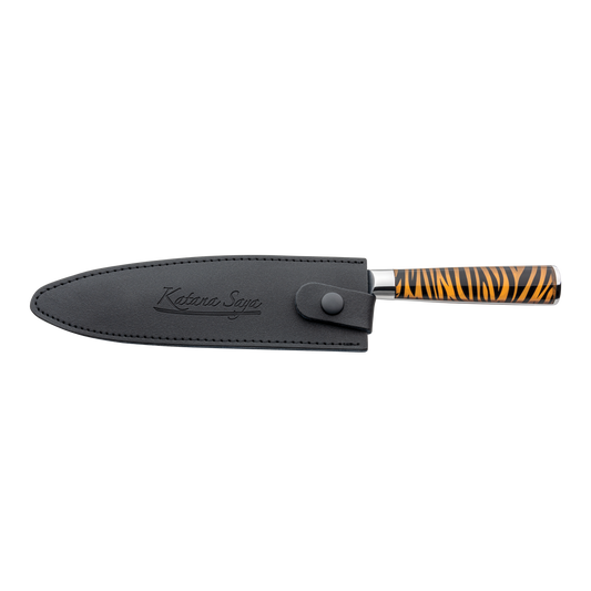 Katana Saya Tiger 20cm Carving Knife