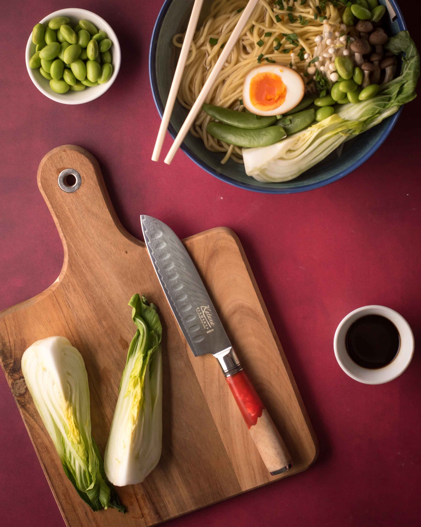Katana Saya Elements Volcanic 18cm Santoku Knife