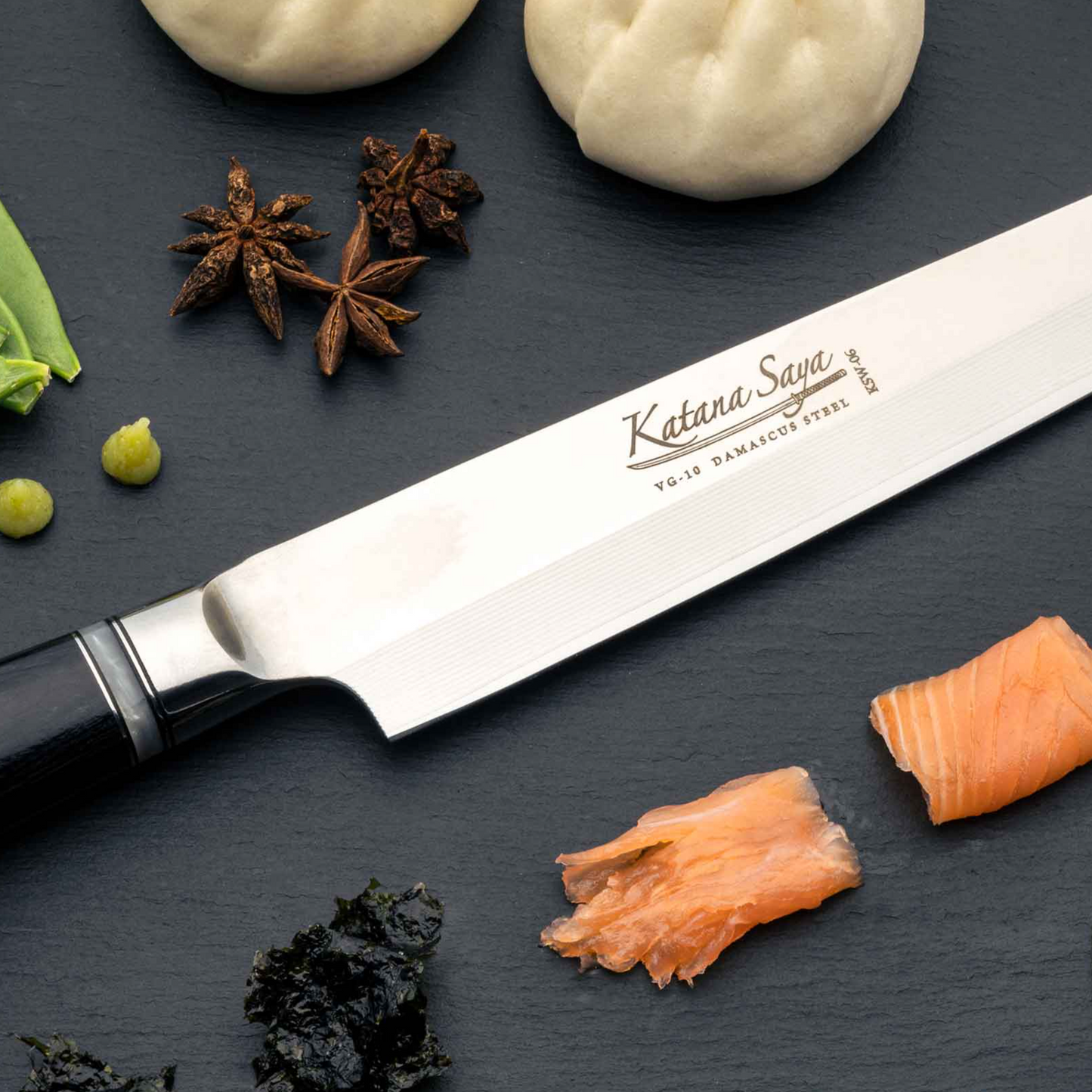 Katana Saya Pakkawood 24cm Yanagi Sashimi Knife