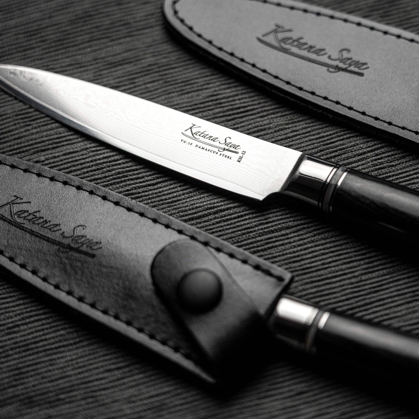 Katana Saya Pakkawood 12cm Utility Knife