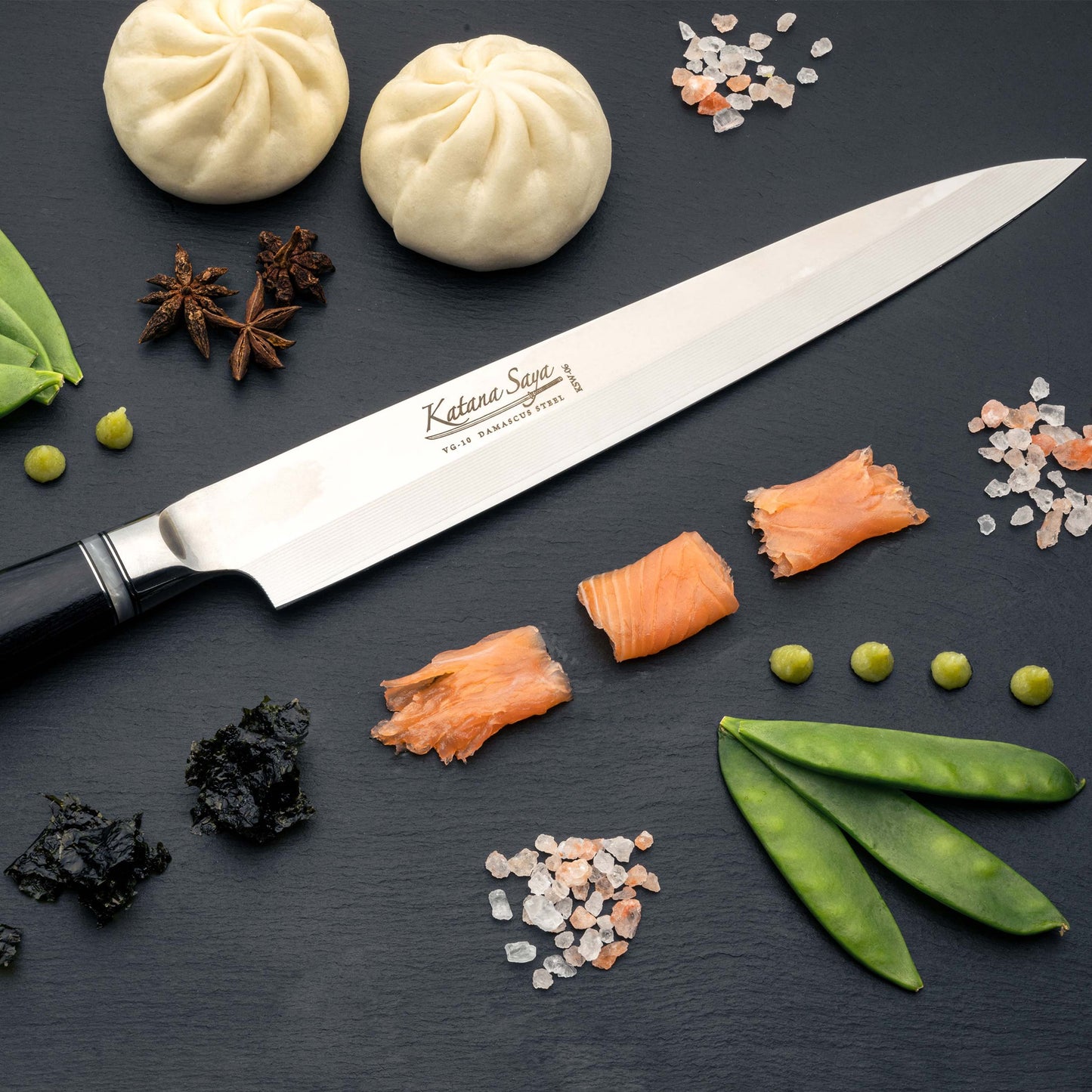 Katana Saya Pakkawood 24cm Yanagi Sashimi Knife