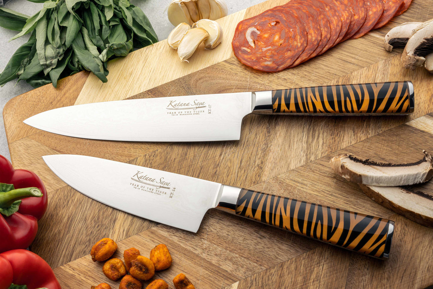Katana Saya Tiger 20cm Chef Knife