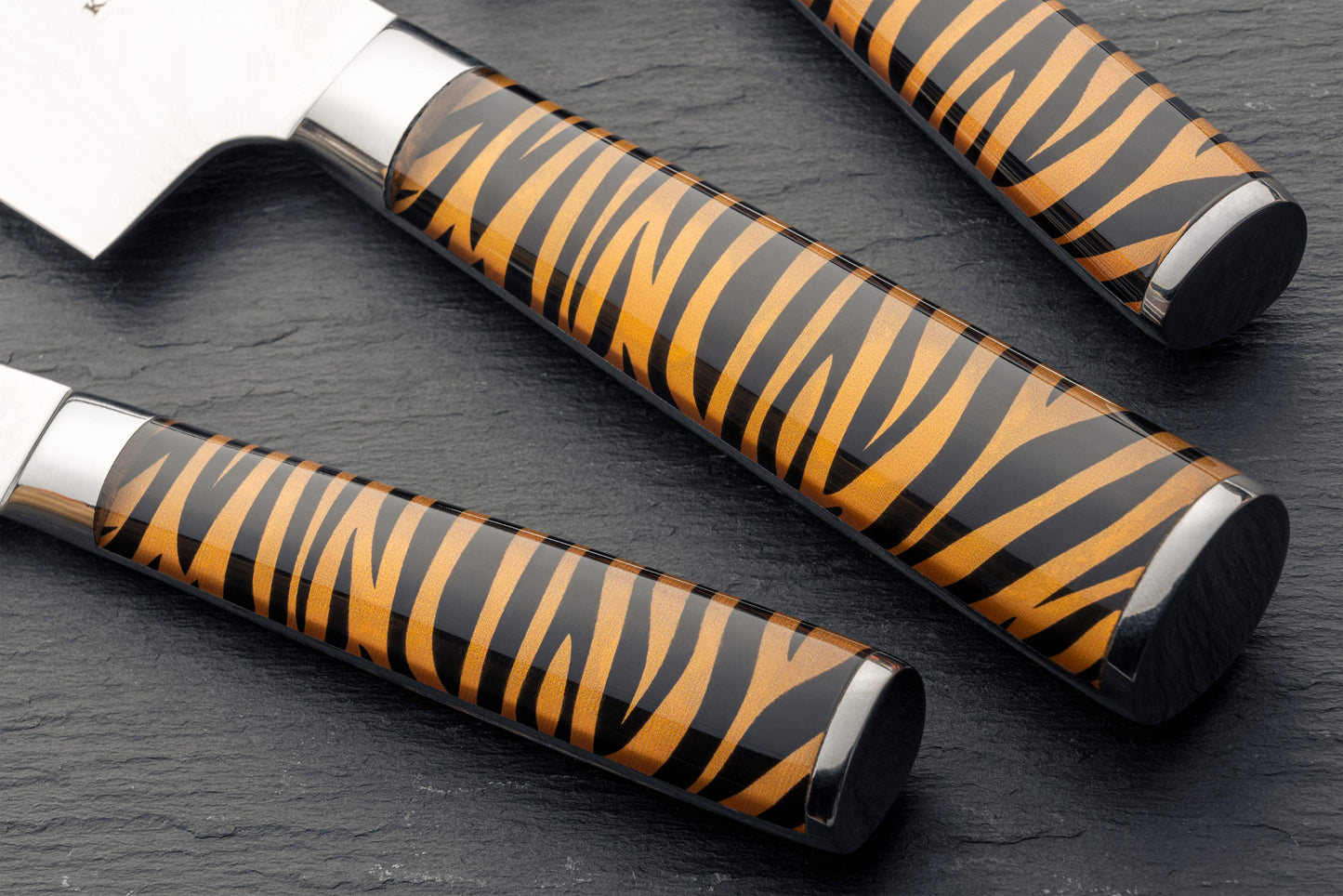 Katana Saya Tiger 8 Pce Steak Knife & Fork Set