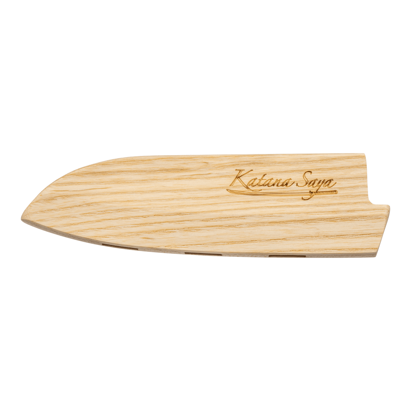 Katana Saya Olive Wood 12cm Santoku Knife