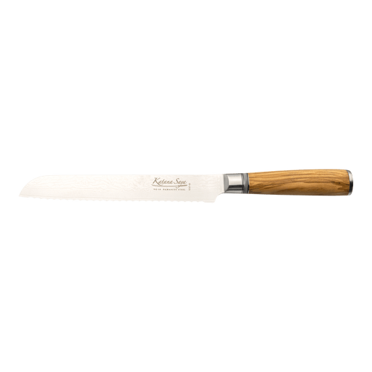 Katana Saya Olive Wood 20cm Bread Knife