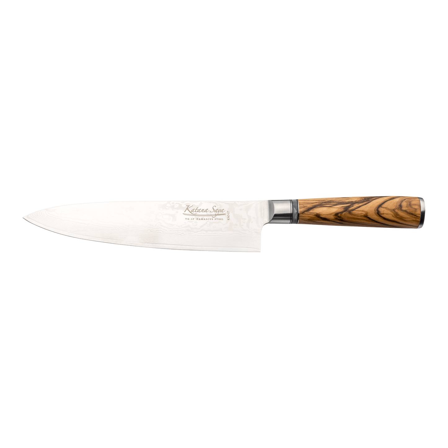 Katana Saya Olive Wood 20cm Chef Knife