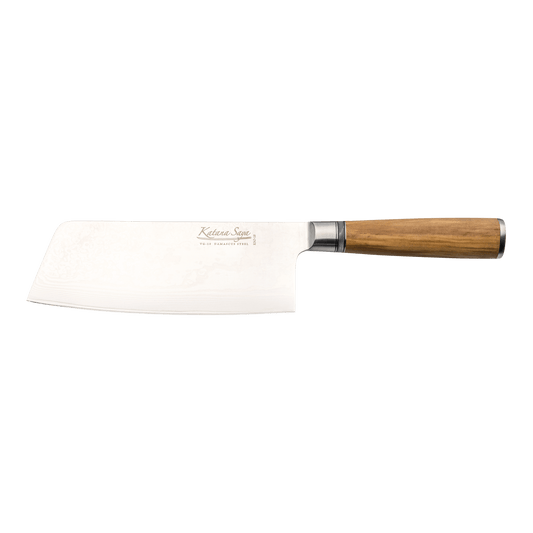 Katana Saya Olive Wood 18cm Chopping Knife