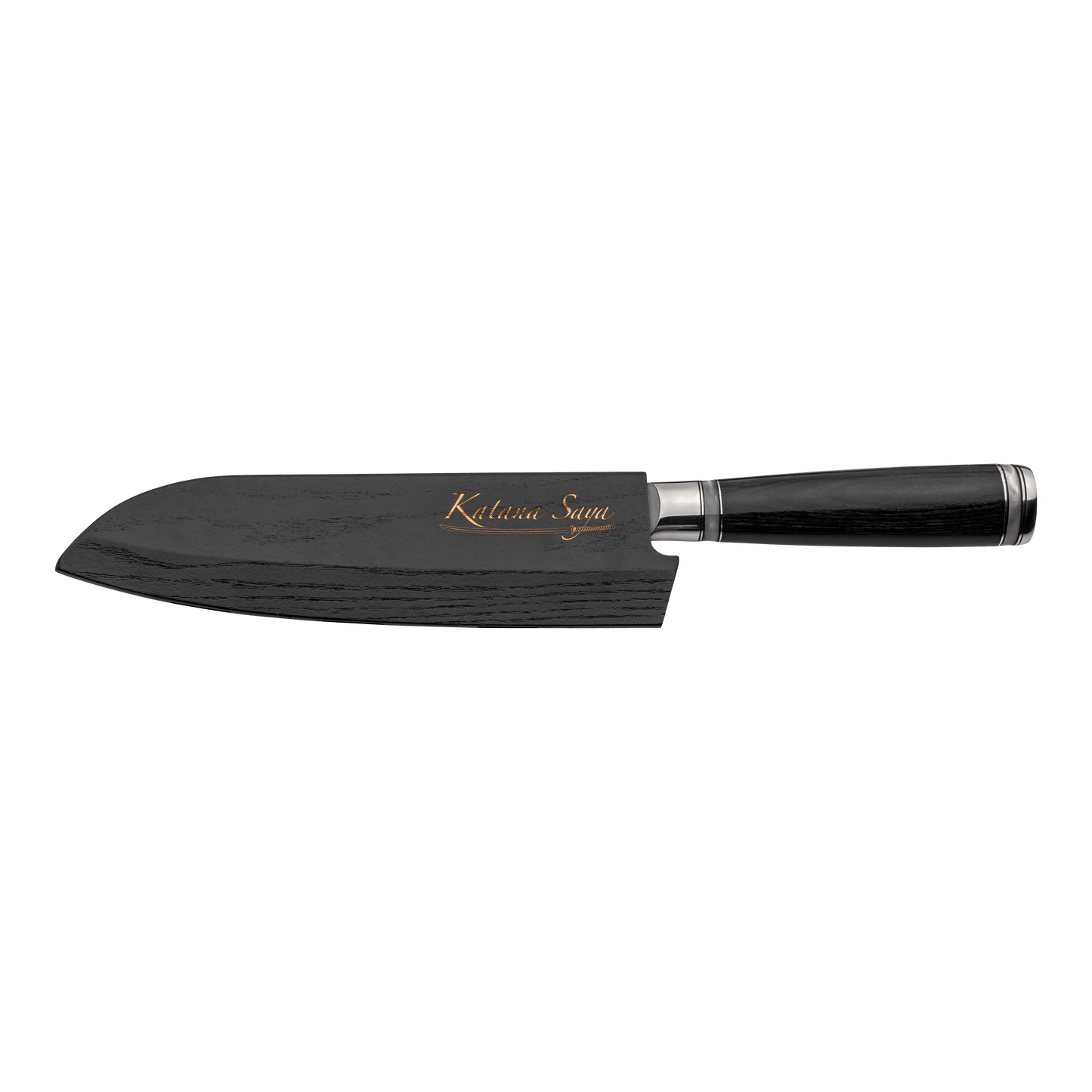 Katana Saya Pakkawood 18cm Santoku Knife