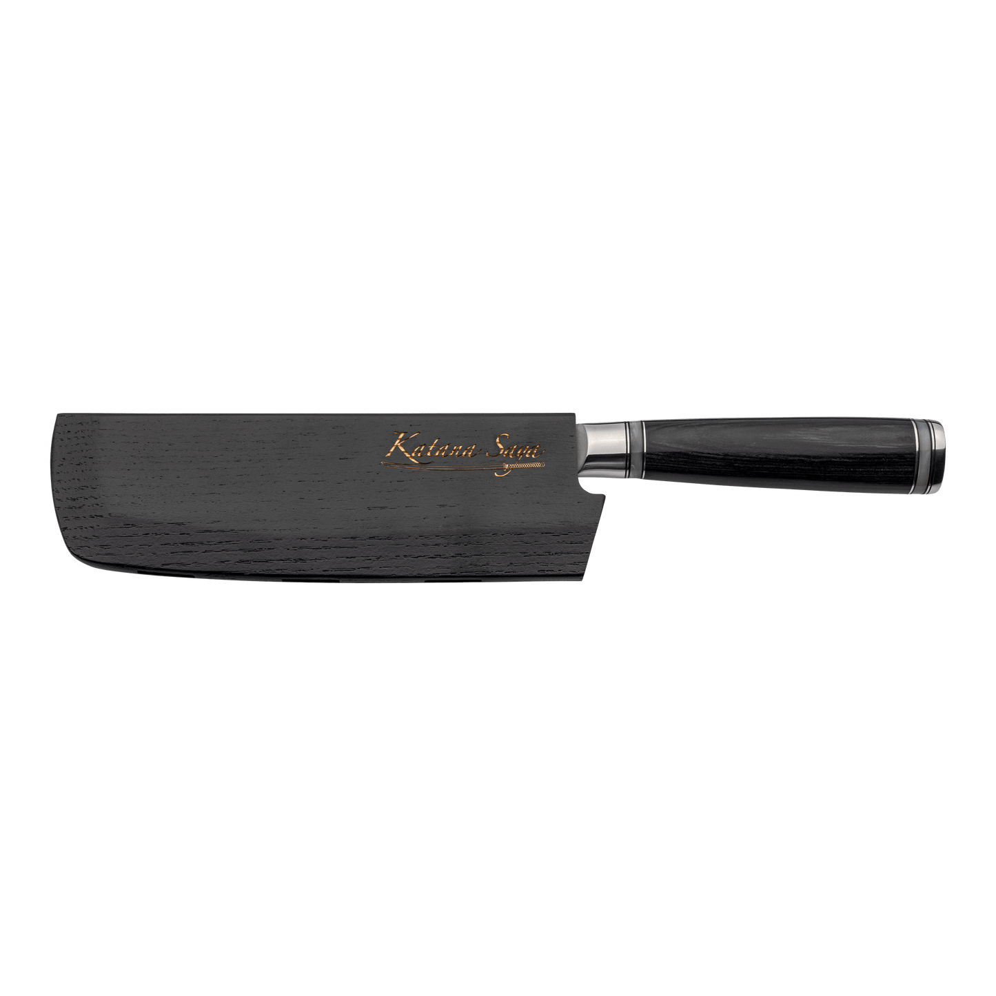 Katana Saya Pakkawood 18cm Nakiri Knife