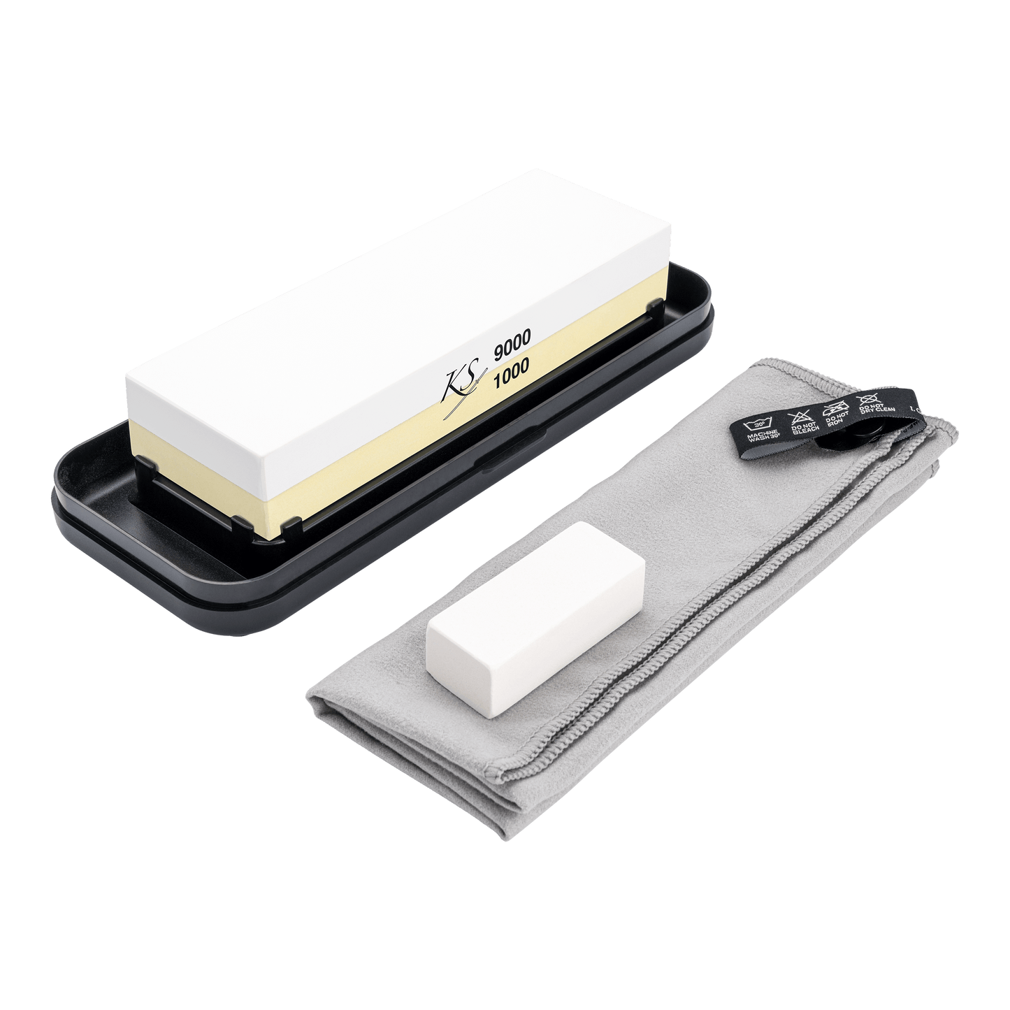 Katana Saya Whetstone Shapening Kit (Medium 1000/ Super Fine 9000)
