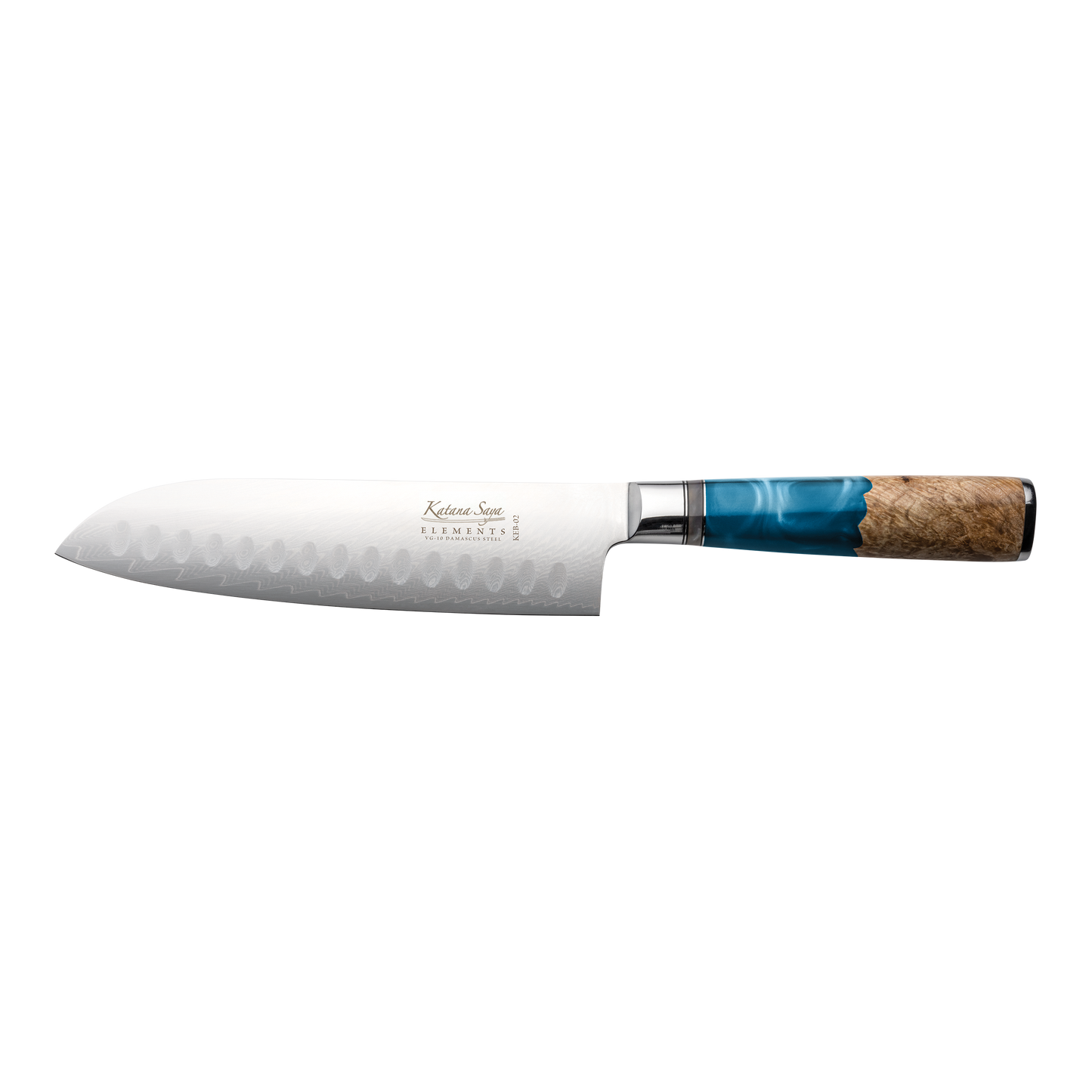 Katana Elements Ocean 18cm Santoku Knife