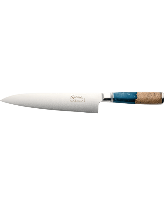Katana Elements Ocean Gyuto Knife 20cm
