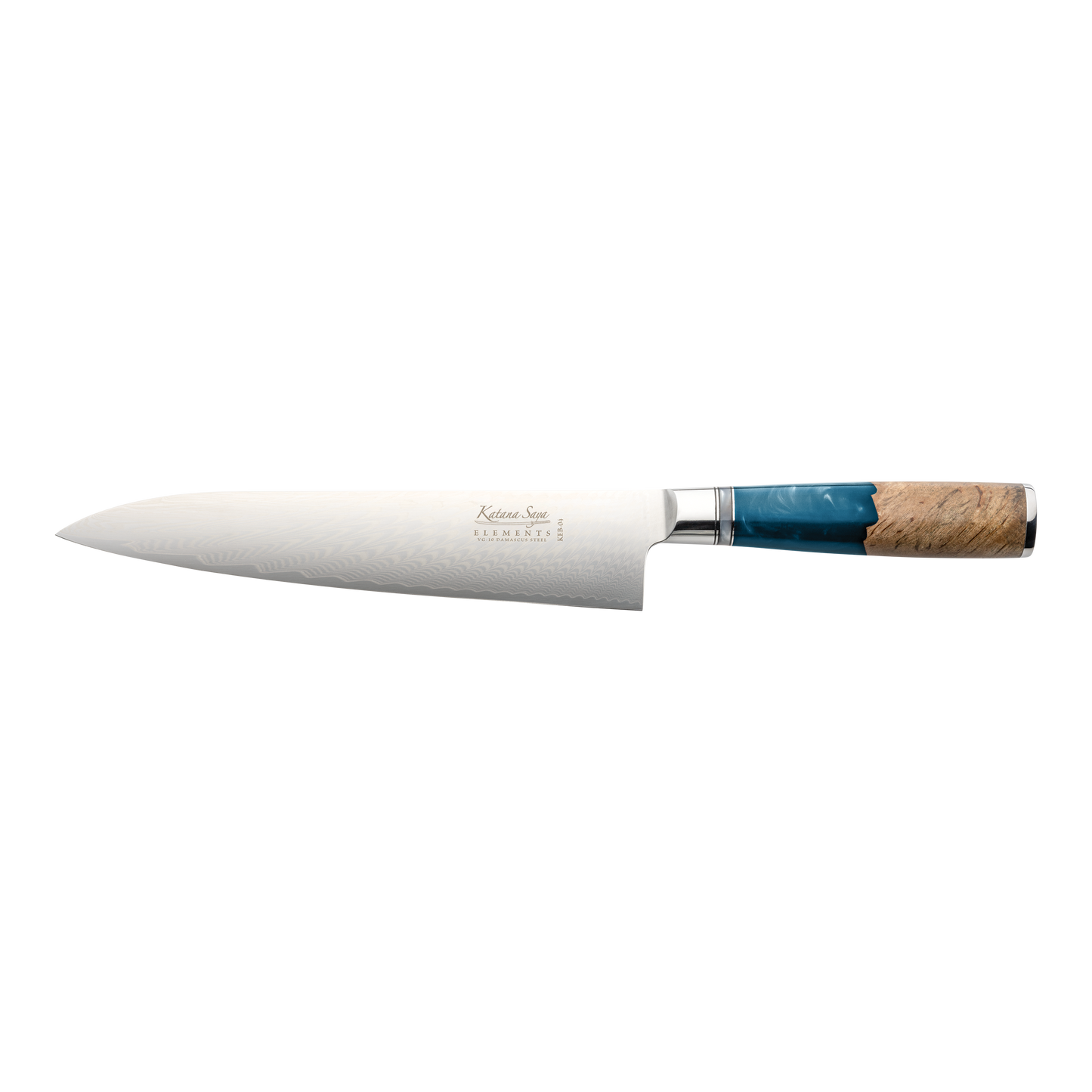 Katana Saya Elements Ocean 21cm Gyuto Knife