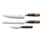 Katana Saya Elements Rainforest 3 Pce Knife Set