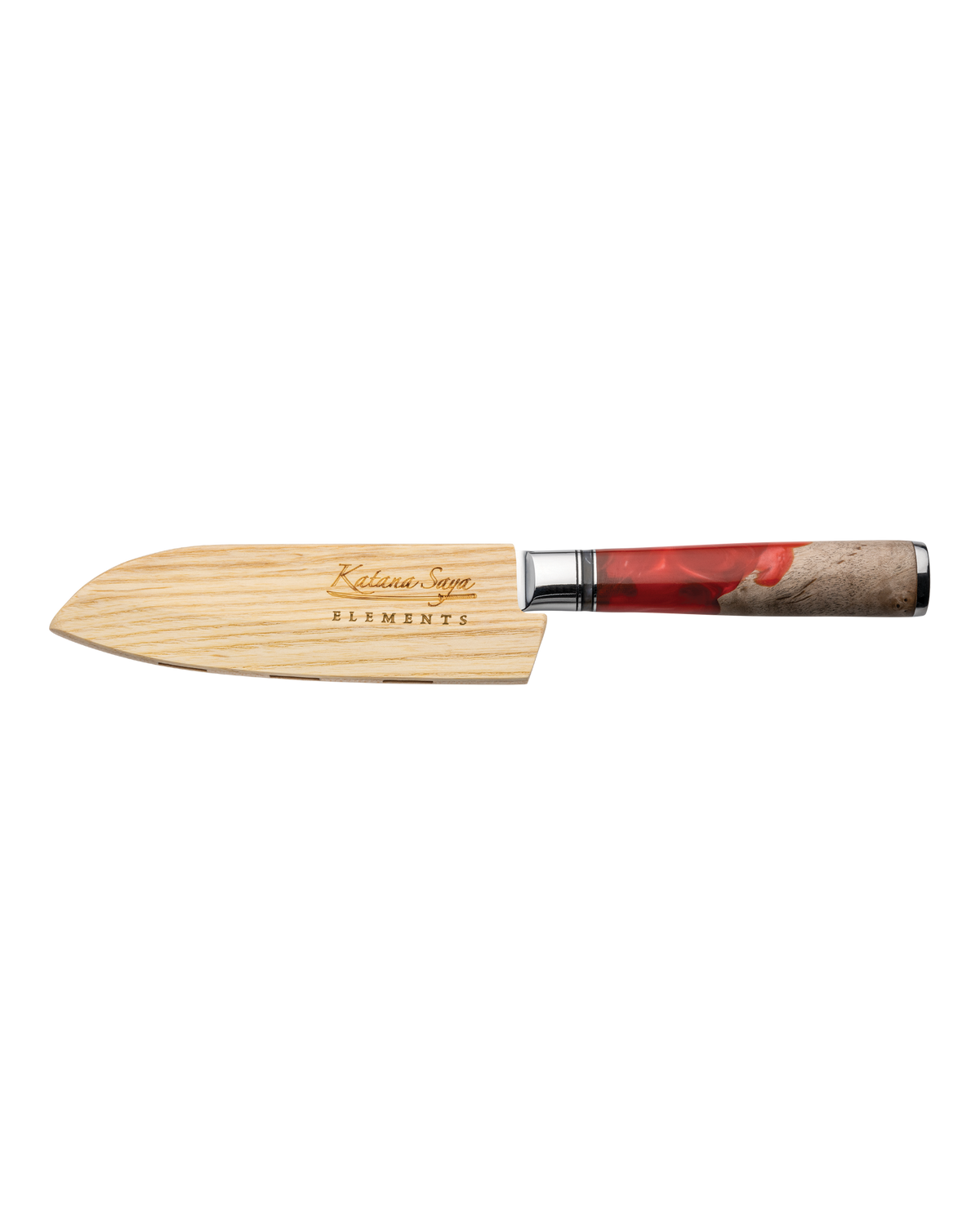 Katana Elements Volcanic Santoku Knife 12cm