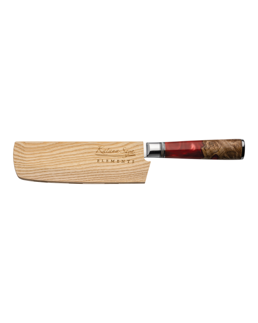 Katana Elements Volcanic Nakiri Knife 18cm