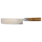 Katana Flame 18cm Nakiri Knife Olive Wood