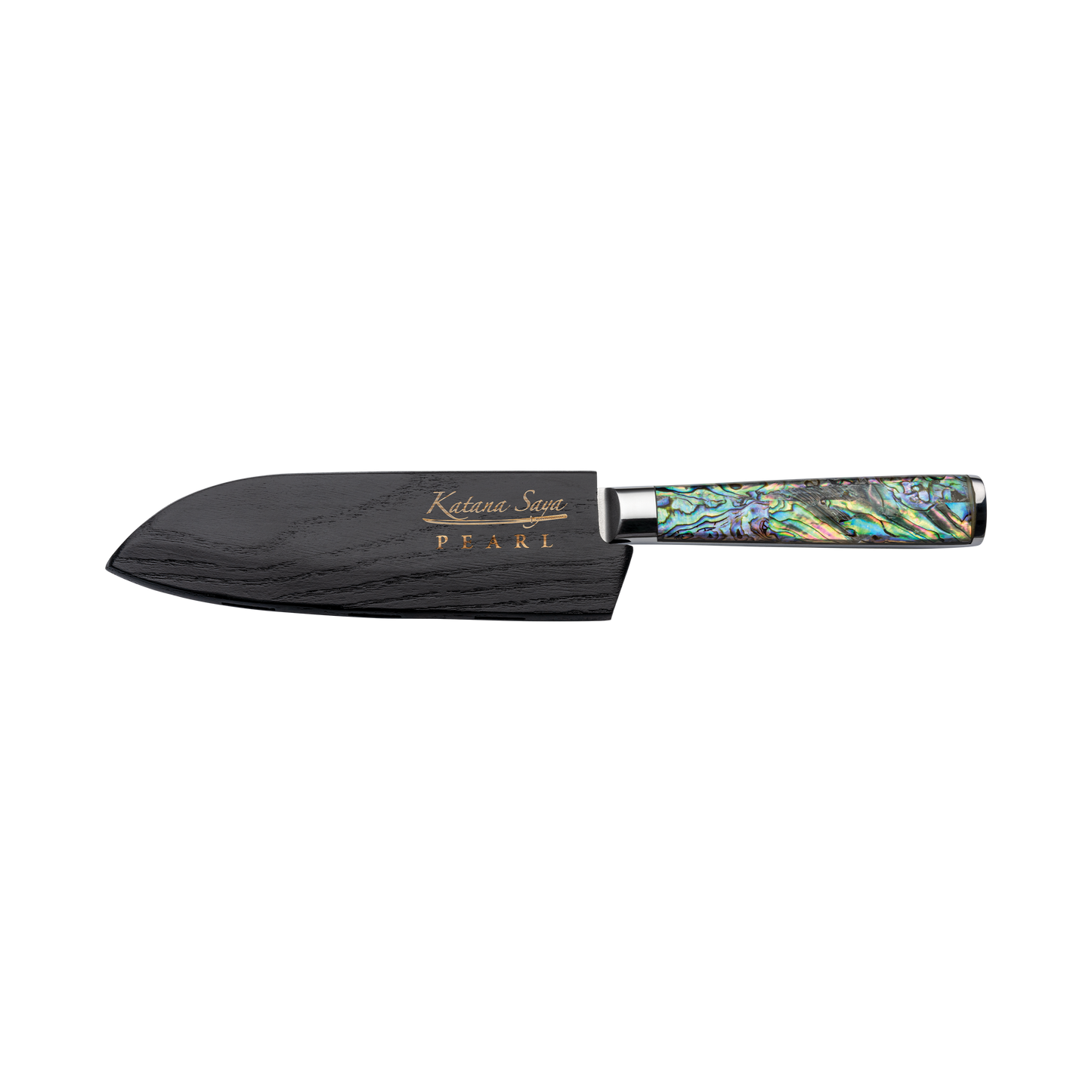 Katana Saya Pearl 12cm Santoku Knife