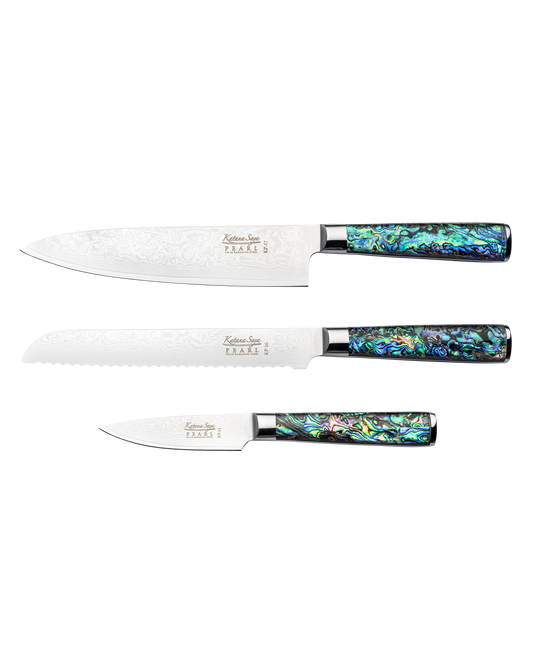 Katana Pearl Knife Set 3 Piece