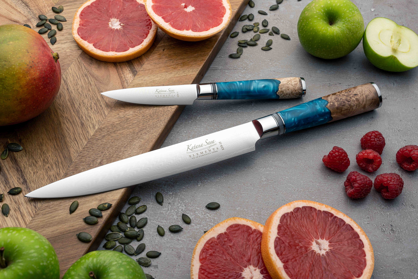Katana Elements Ocean 3 Pce Knife Set