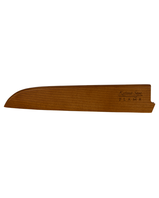 Katana Flame Bread Knife 20cm Rosewood