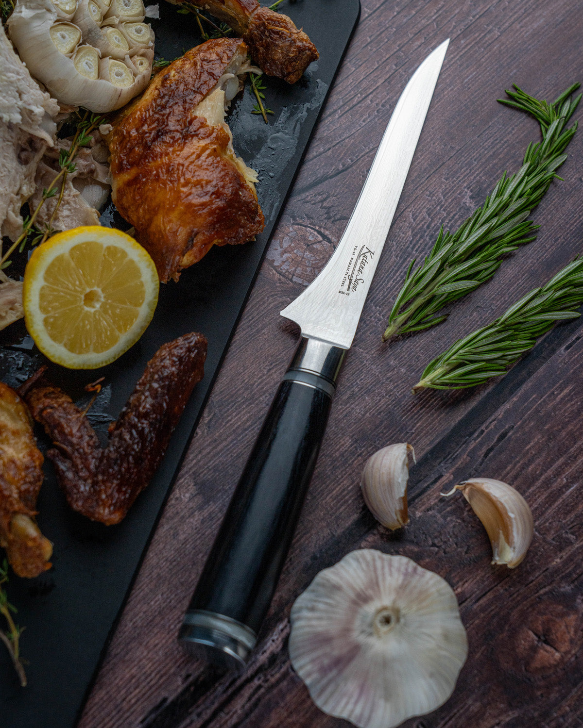 Katana Saya Pakkawood Boning Knife 15cm