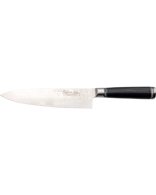 Katana Saya Pakkawood Chef Knife 20cm