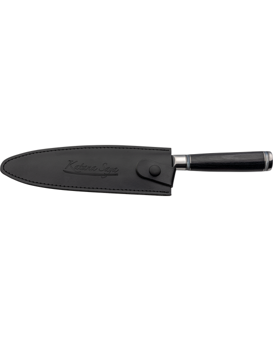 Katana Saya Pakkawood Chef Knife 20cm