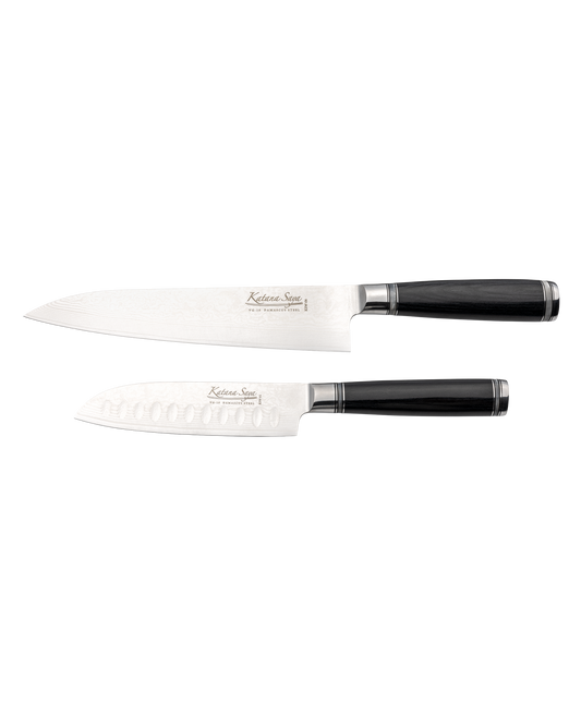 Katana Pakkawood Knife Set 2 Piece