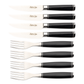 Katana Saya Pakkawood Steak Knife & Fork Set 8 Pce