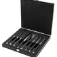 Katana Saya Pakkawood Steak Knife & Fork Set 8 Pce